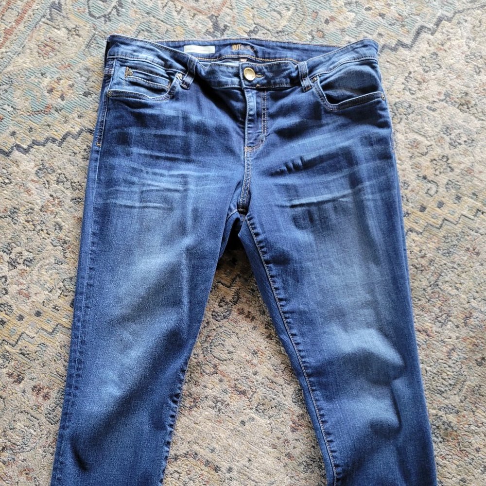 Womens Kut From the Kloth Toothpick Skinny Jeans Size 14